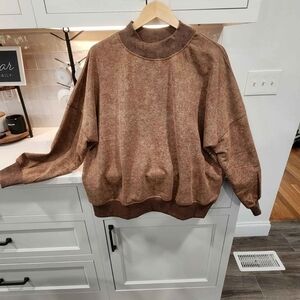 Cozy Brown Women's Sweater